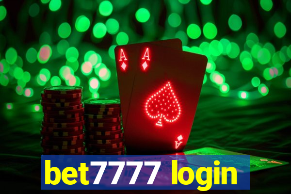 bet7777 login